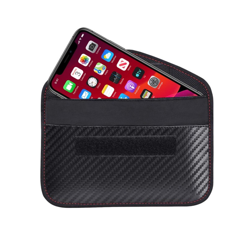 2 Pochettes Faraday Anti-Piratage Pour Clés Voiture - Bloque Signal & Protection Vol - 6