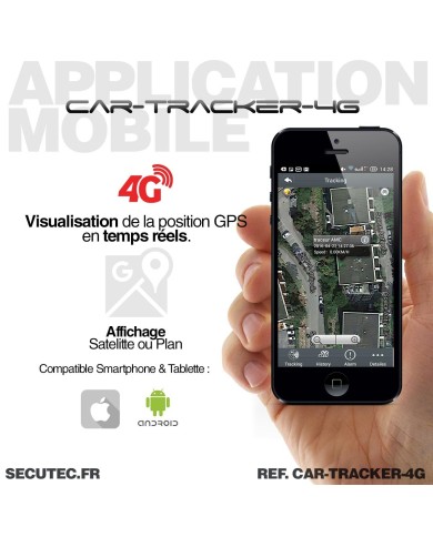 Balise GPS, tracker espion, Traceur GPS temps réel