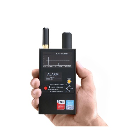 Détecteur de fréquences radio de 50MHz à 12GHz : GSM 2G 3G 4G LTE, WiFi, Bluetooth, Wi-Max, DECT