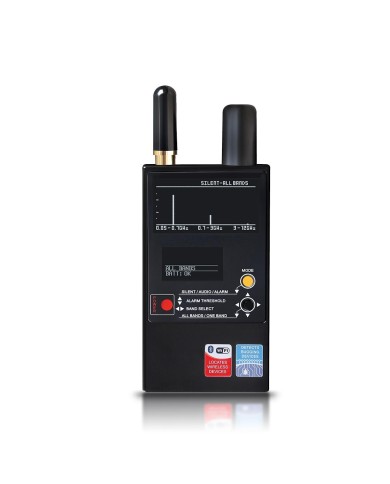 Détecteur de fréquences radio de 50MHz à 12GHz : GSM 2G 3G 4G LTE, WiFi, Bluetooth, Wi-Max, DECT