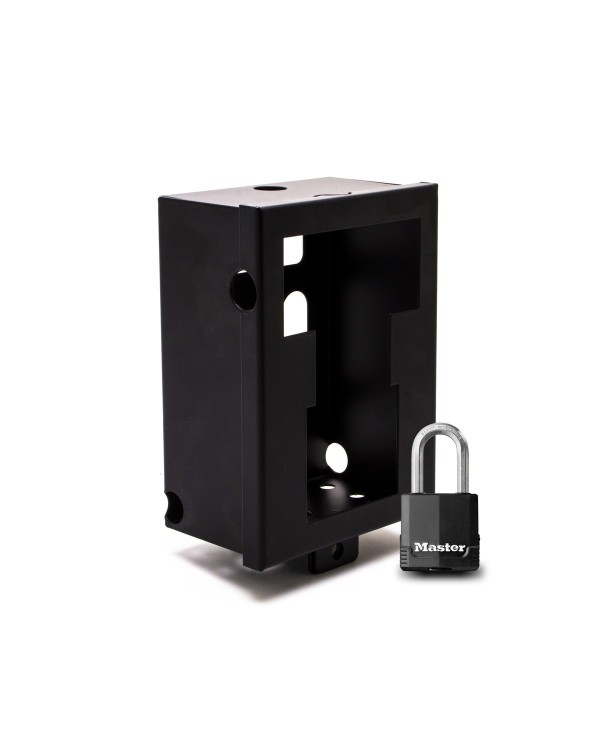 Boîtier anti-vandale et cadenas pour caméra de chasse XTC-12M-4G
