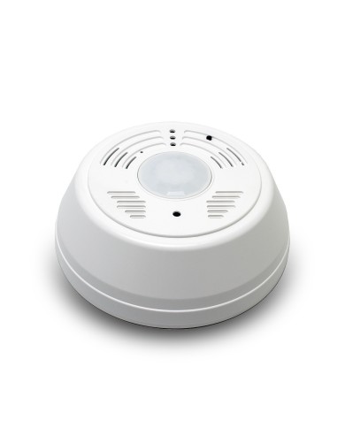 Détecteur de fumée caméra WiFi P2P HD 1080P détecteur PIR 128 Go