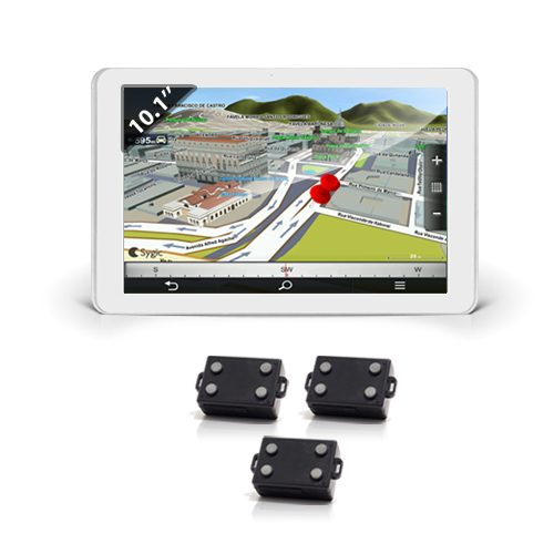 Kit de géolocalisation avec 3 balises GPS Kit de géolocalisation avec 3 balises GPS