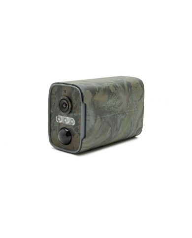Caméra camouflage solaire WiFi 1080P vision nocturne invisible 128Go ultra longue autonomie détection de mouvement