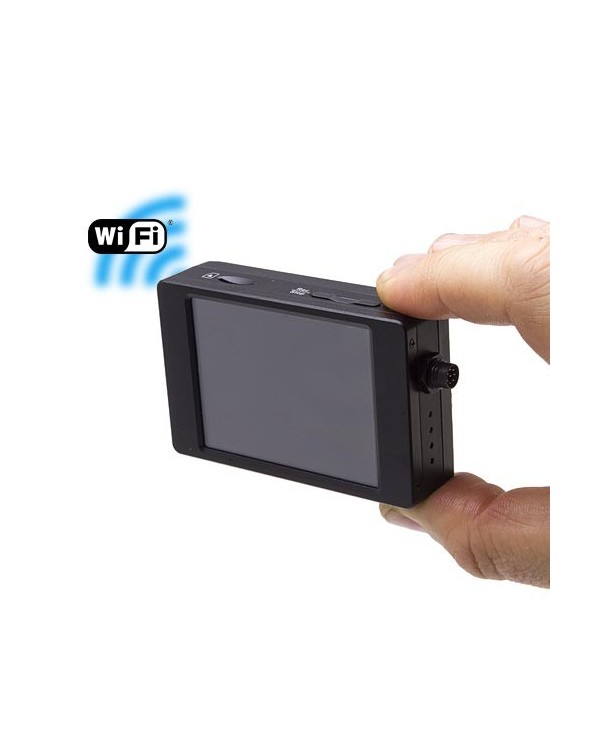 Micro enregistreur professionnel HD 1080P avec écran tactile et connexion Wi-Fi sur smartphone iOS & Android