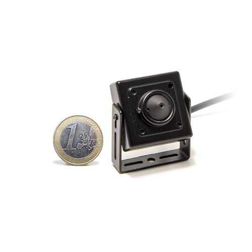 Micro caméra carrée couleur 700 lignes avec objectif pinhole Micro caméra carrée couleur 700 lignes avec objectif pinhole