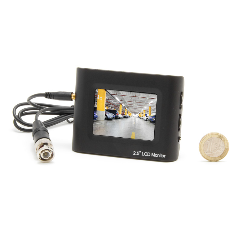 Micro écran couleur LCD 2.5" testeurs caméras Micro écran couleur LCD 2.5" testeurs caméras