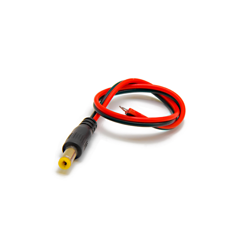 Connecteur DC mâle avec câble de 30 cm