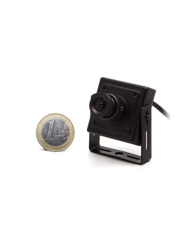 Micro caméra carrée couleur 650 lignes avec micro objectif