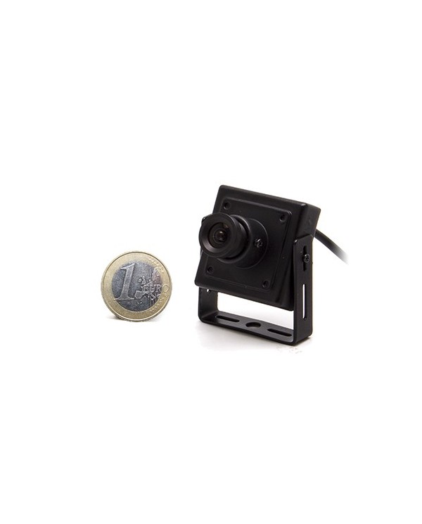 Micro caméra carrée couleur 650 lignes avec micro objectif