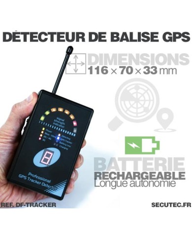 Détecteur portable de balise GPS