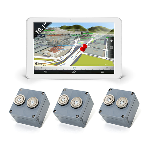Kit de géolocalisation avec 3 balise GPS Kit de géolocalisation avec 3 balise GPS