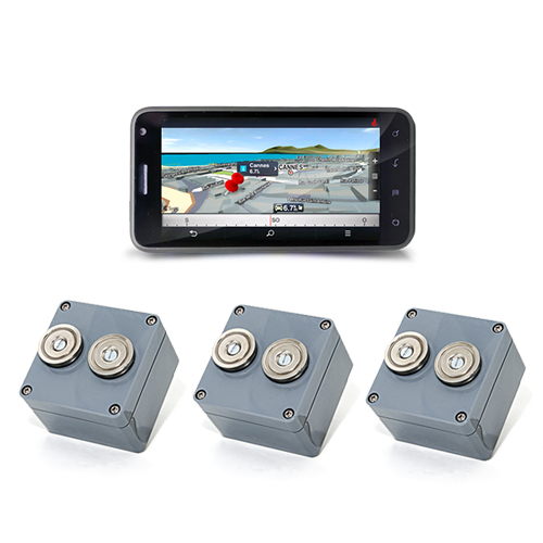 Kit de géolocalisation en temps réel écran tactile 5.3" et 2 balise GPS Kit de géolocalisation en temps réel écran tactile 5.3" et 2 balise GPS
