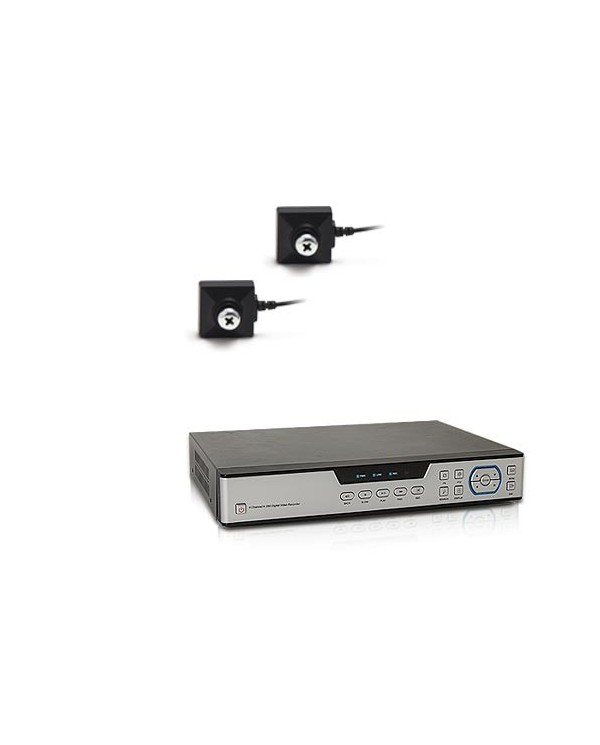 Kit vidéosurveillance 1 To avec 2 caméras cachées vis 700 lignes