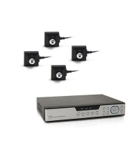 Kit vidéosurveillance 1 To avec 4 caméras cachées vis 700 lignes