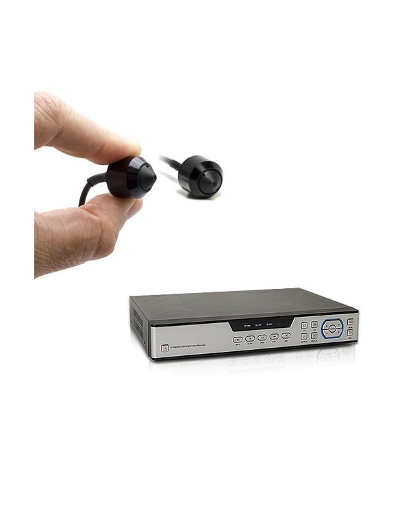 Kit enregistreur de vidéosurveillance et deux caméras snake AHD 1080P
