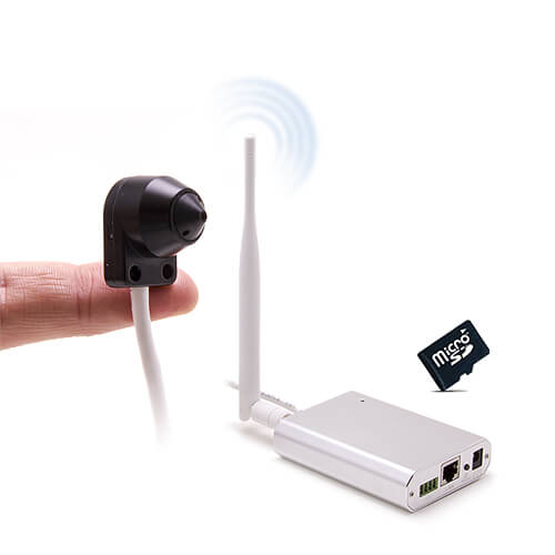 Micro caméra HD 720P IP WiFi et SD Micro caméra HD 720P IP WiFi et SD