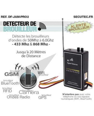 Détecteur de brouilleur Professionel rfid