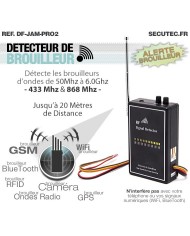 Détecteur de brouilleur Professionel rfid