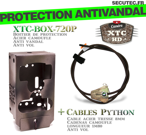 Description de la box anti-vandale XTC-BOX-720P