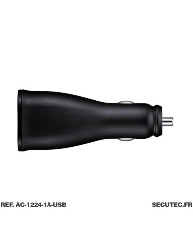 Chargeur allume-cigare 12/24V 5V 1A USB