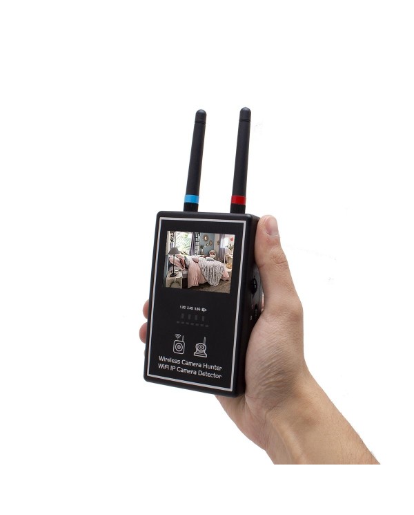 Scanner et détecteur de caméra sans-fil analogique et caméra Wifi