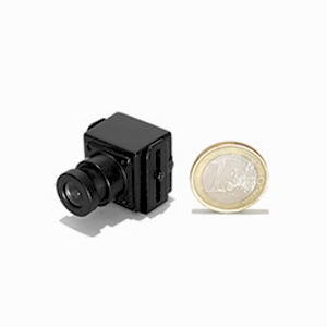 Micro camera CCD couleur 420 lignes et micro objectif