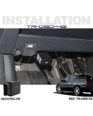 Balise GPS temps réel par connexion OBD2 sans abonnement