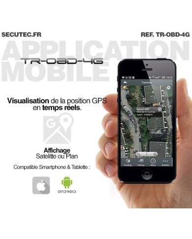 Balise GPS temps réel par connexion OBD2 sans abonnement