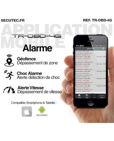 Balise GPS temps réel par connexion OBD2 sans abonnement
