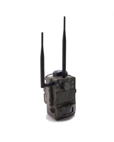 Caméra de chasse 4K IR invisible GPS GSM 4G alerte push envoi photo et vidéo sur application iOS et Android serveur cloud e-mail