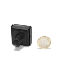 Micro camera filaire couleur CCD Ex-view 520 lignes mini objectif