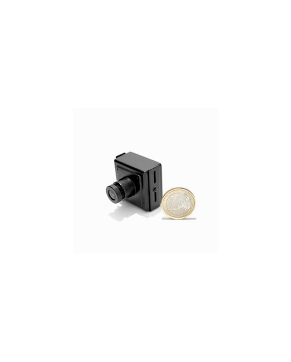 Micro camera filaire couleur CCD Ex-view 480 lignes mini objectif