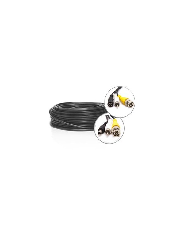 Câble RCA + Alimentation de 15 metres