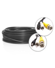 Câble RCA + Alimentation de 25 mètres