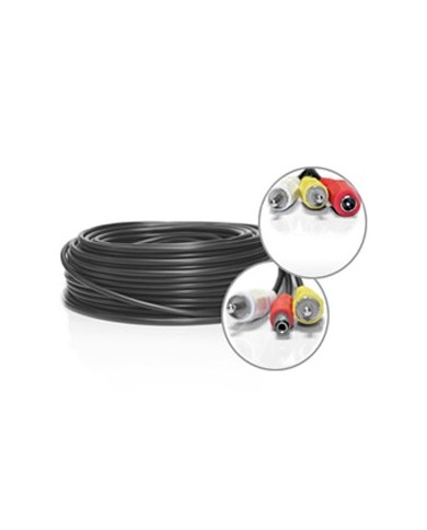 Câble RCA + Alimentation de 50 mètres