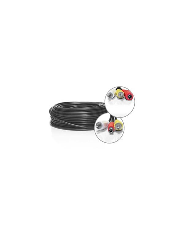Câble RCA + Alimentation de 50 mètres