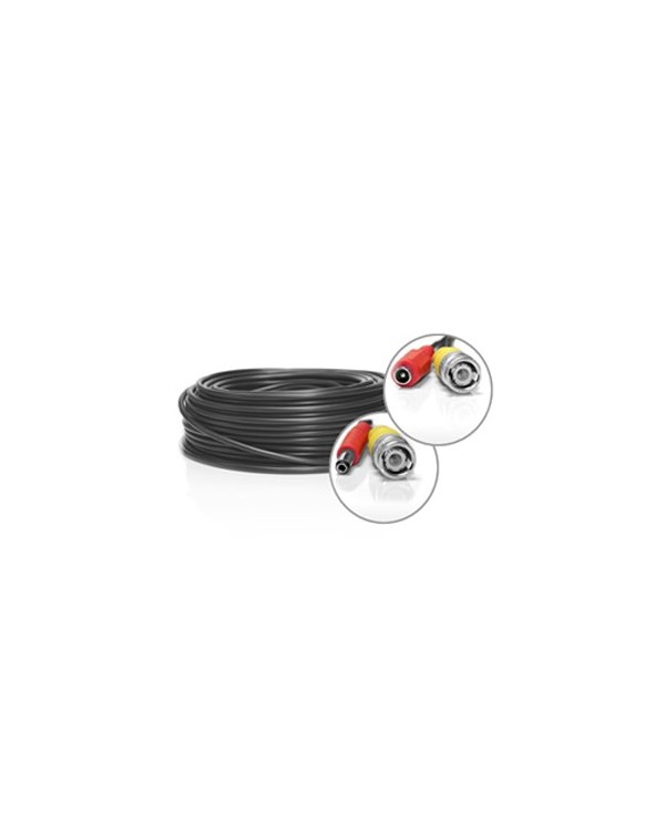 Câble BNC + Alimentation de 15 mètres