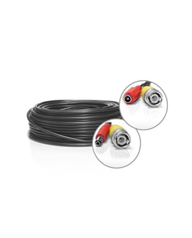 Câble BNC + Alimentation de 25 mètres