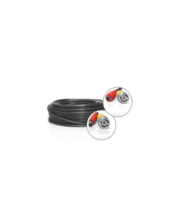 Câble BNC + Alimentation de 25 mètres