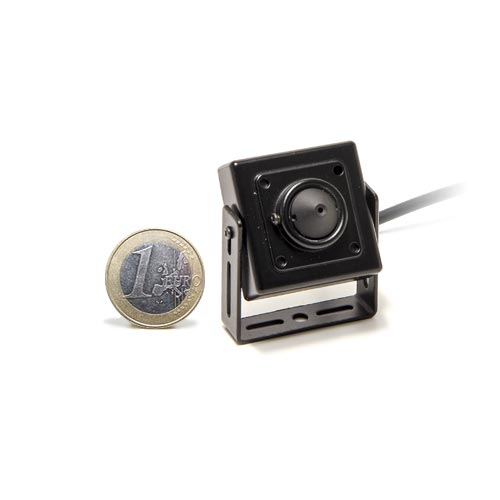 Mini caméra carrée HD 1080P 2 Mégapixels, capteur basse luminosité, objectif pinhole