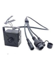 Mini caméra IP 4G 5 Mpx capteur pinhole ultra HD enregistrement détection humaine et audio sur carte micro SDHC 128Go