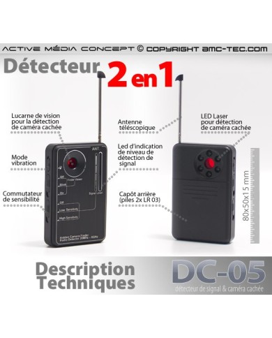 Détecteur de caméra 