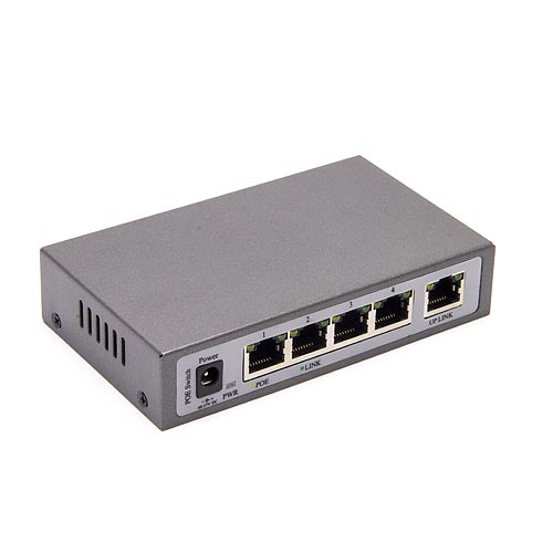 Switch PoE 4 ports IEEE...