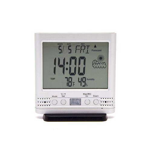 Thermomètre Horloge caméra cachée FHD 1080P 