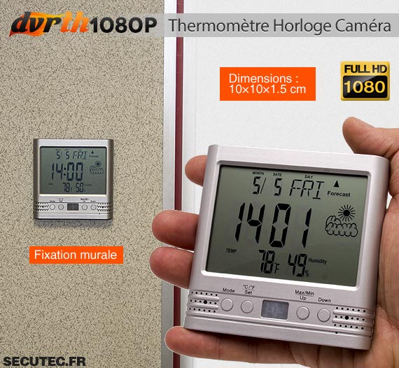 Thermomètre cache-clés