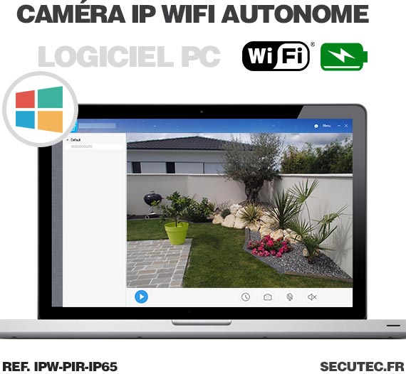 Mini caméra WiFi waterproof longue autonomie avec détecteur de présence PIR et vision nocturne