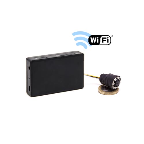 Kit nano caméra infrarouge avec micro enregistreur IP WiFi Kit nano caméra infrarouge avec micro enregistreur IP WiFi