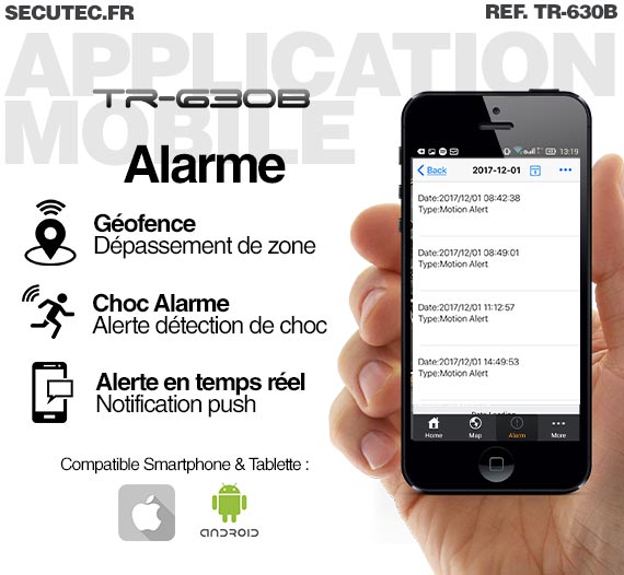 Alarme Balise GPS / GSM pour vélo cachée dans un feux arrière