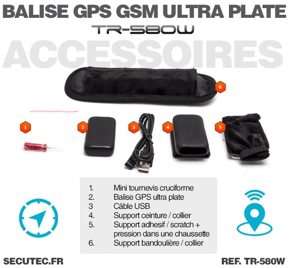 Micro Balise GPS / GSM / WiFi autonome - Accessoires